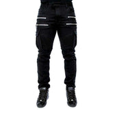 Vaqueros cargo estilo biker para hombre
